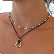 JUST BE - Ensō Sterling Silver Pendant