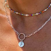 Be Strong - Sterling Silver Bold Link Necklace