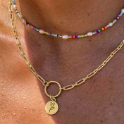 Be Strong - 18K Gold Plated Bold Link Necklace