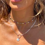 Be Strong - Sterling Silver Bold Link Necklace