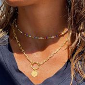 Be Strong - 18K Gold Plated Bold Link Necklace