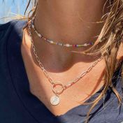 Be Strong - Sterling Silver Bold Link Necklace