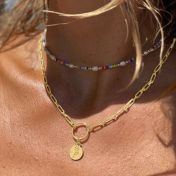 Be Strong - 18K Gold Plated Bold Link Necklace