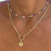Be Strong - 18K Gold Plated Bold Link Necklace
