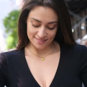 BE BRAVE - Necklace with Yellow Pendant