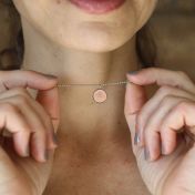 BE CREATIVE - Necklace with Orange Pendant