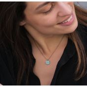 BE LOVE - Necklace with Green Pendant