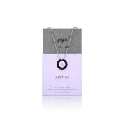 JUST BE - Necklace with Purple Pendant