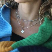 Be Strong - Sterling Silver Bold Link Necklace