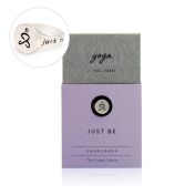 JUST BE Ring (sterling silver) - Crown Chakra - Lotus Pose