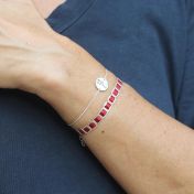 Be strong bracelet in sterling silver
