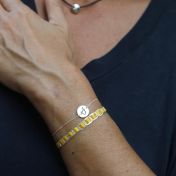 BE BRAVE bracelet in Sterling Silver