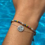 Be strong bracelet in sterling silver