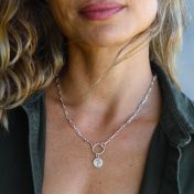 Be Strong - Sterling Silver Bold Link Necklace