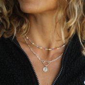 Be Strong - Sterling Silver Bold Link Necklace