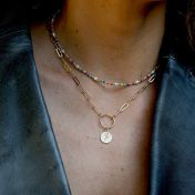 Be Strong - 18K Gold Plated Bold Link Necklace