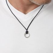 Men's JUST BE - Ensō Sterling Silver Pendant