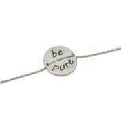 BE PURE Silver bracelet