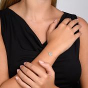 Be strong bracelet in sterling silver