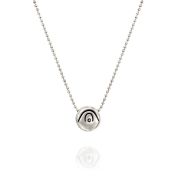 BE CREATIVE - Sterling Silver Pendant Ball Chain Necklace