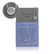 Be Free  - Sterling Silver Pendant Ball Chain Necklace