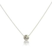 BE LOVE - Sterling Silver Pendant Ball Chain Necklace