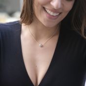 BE PURE - Sterling Silver Pendant Ball Chain Necklace