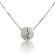 Be Free - Sterling Silver Pendant Box Chain Necklace