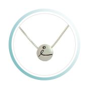Be Love - Sterling Silver Pendant Box Chain Necklace