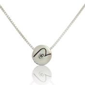 Be Pure - Sterling Silver Pendant Box Chain Necklace