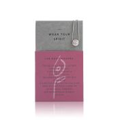 Be Strong - Sterling Silver Pendant Box Chain Necklace