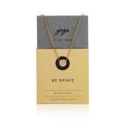 BE BRAVE - 14K Gold Vermeil Necklace