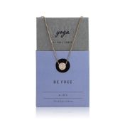 BE FREE - 14K Gold Vermeil Pendant Necklace