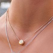BE PURE - 14K Gold Vermeil Pendant Necklace