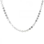 Dainty Spark Silver Necklace