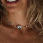 Third Eye Colorful Necklace