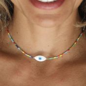 Third Eye Colorful Necklace