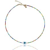 Third Eye Colorful Necklace