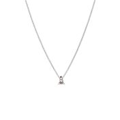 Tiny Buddha Sterling Silver Necklace