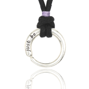 JUST BE - Ensō Sterling Silver Pendant