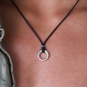 Men's BE PURE - Ensō Sterling Silver Pendant
