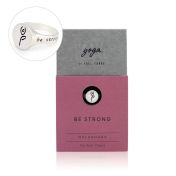 BE STRONG Sterling Silver Ring - Root Chakra - Tree Pose